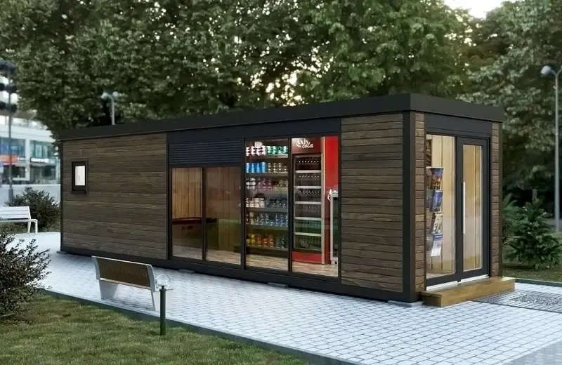 Kontajnery pre farmárske predajne a predajné automaty - 6m